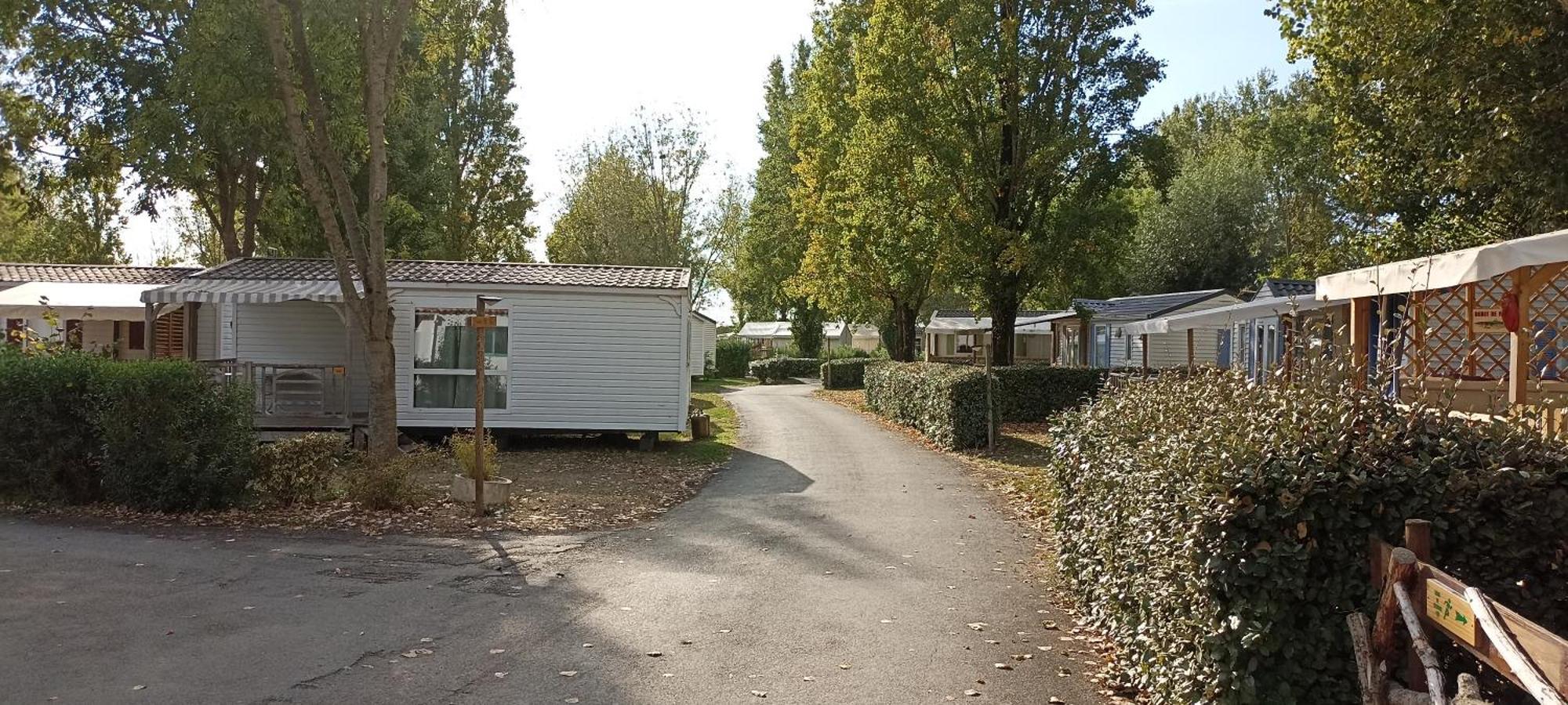 Mobilhome L'Oasis Camping Le Clos Cottet Angles (Vendee) Exterior foto